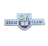 Pin with colour emblem